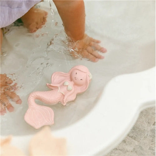 Maeve the Mermaid Natural Rubber Teether