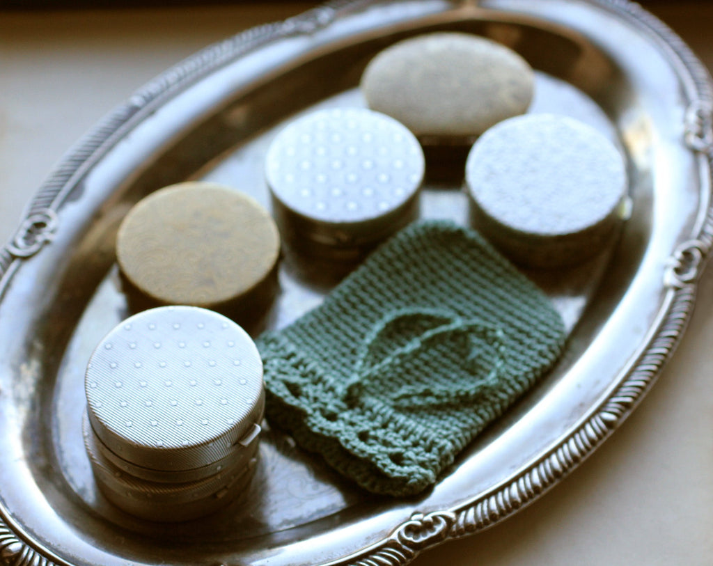 GreenWitch Solid Natural Perfume in Oval Compact with Pouch