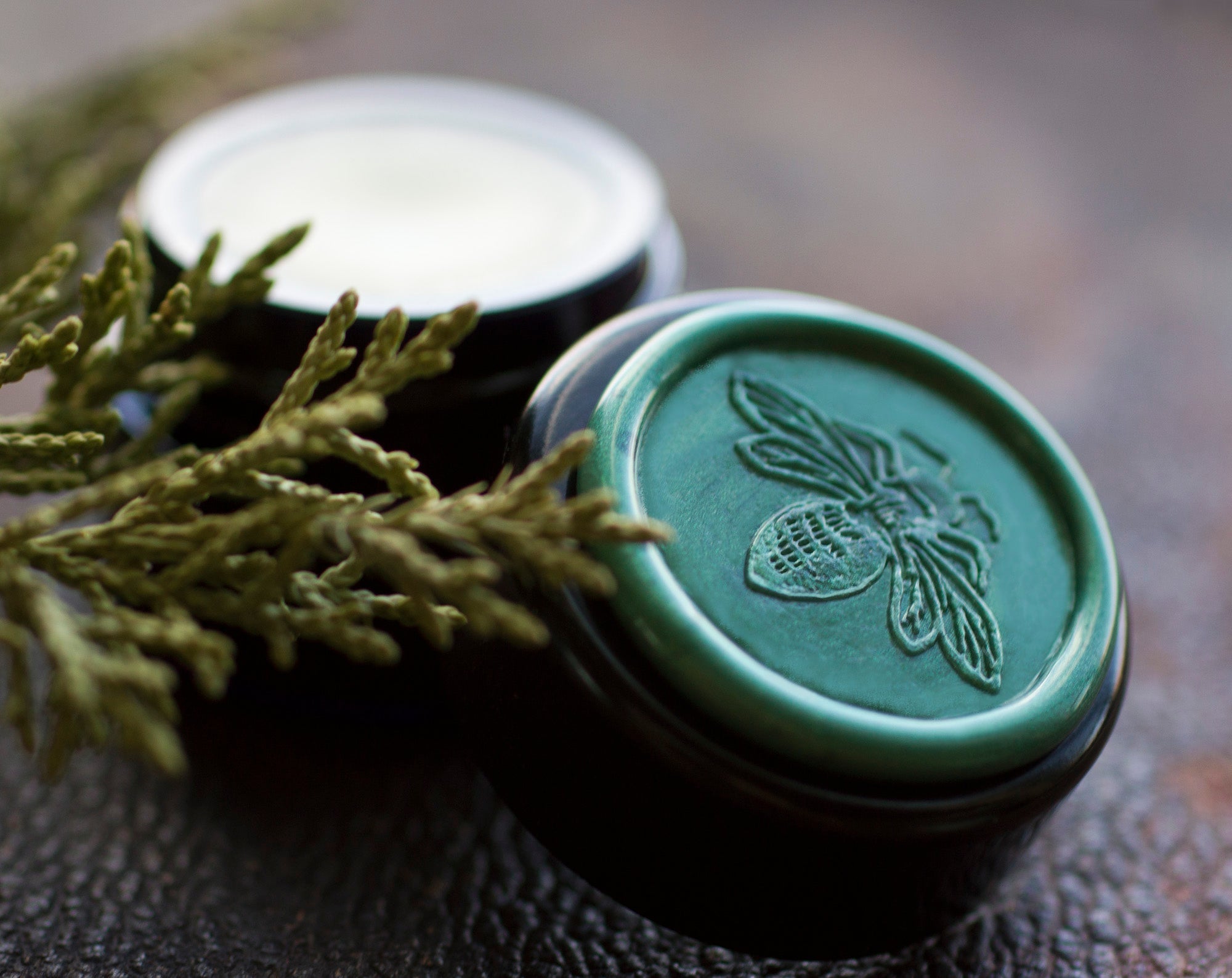 Green Knight Solid Natural Perfume Round Jar
