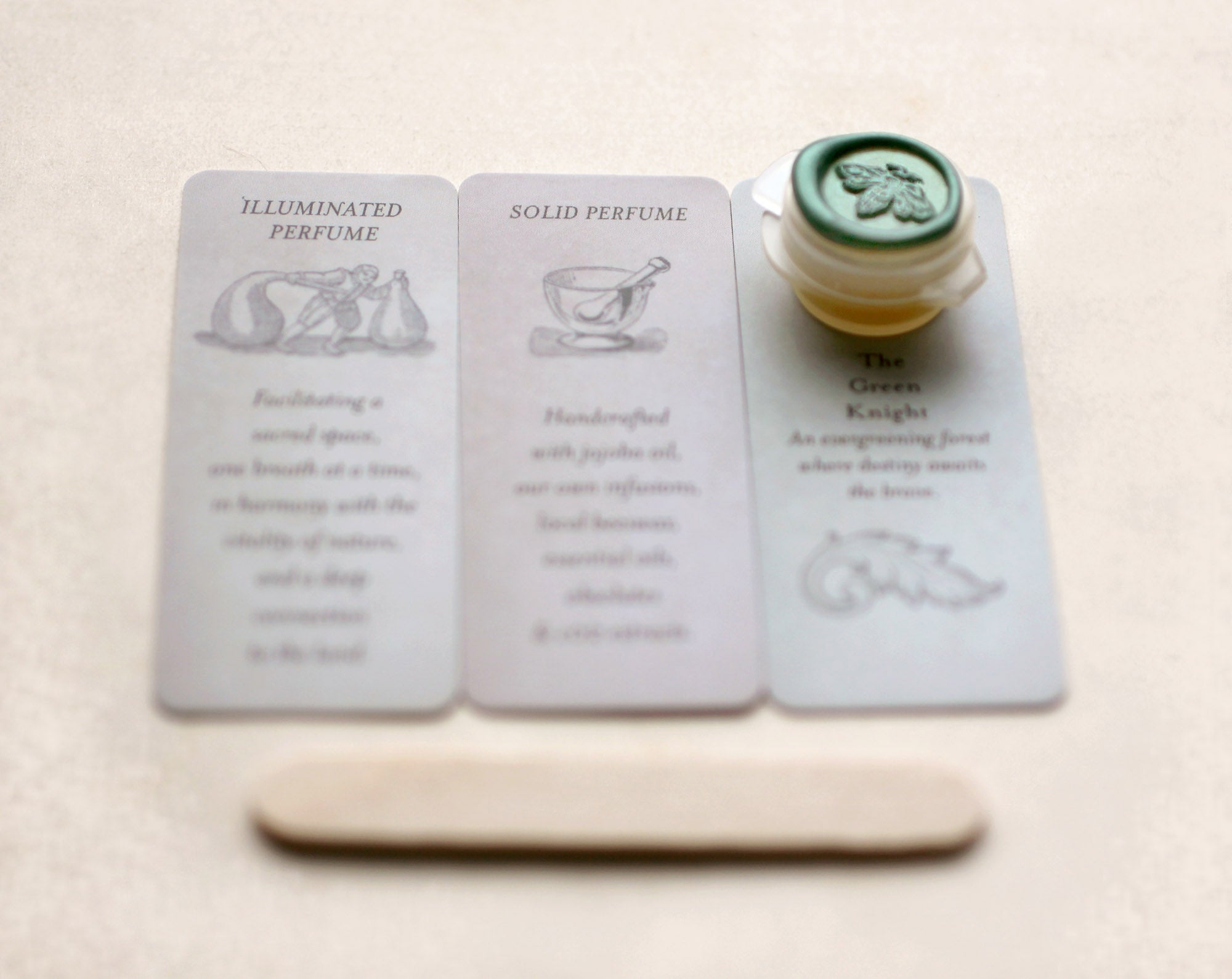 Individually Packaged Solid Perfume Sample
