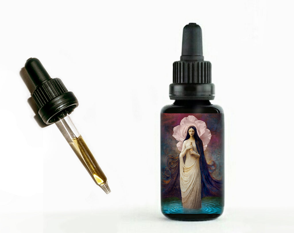 Myrrhophore. a Mary Magdalene Anointing Oil