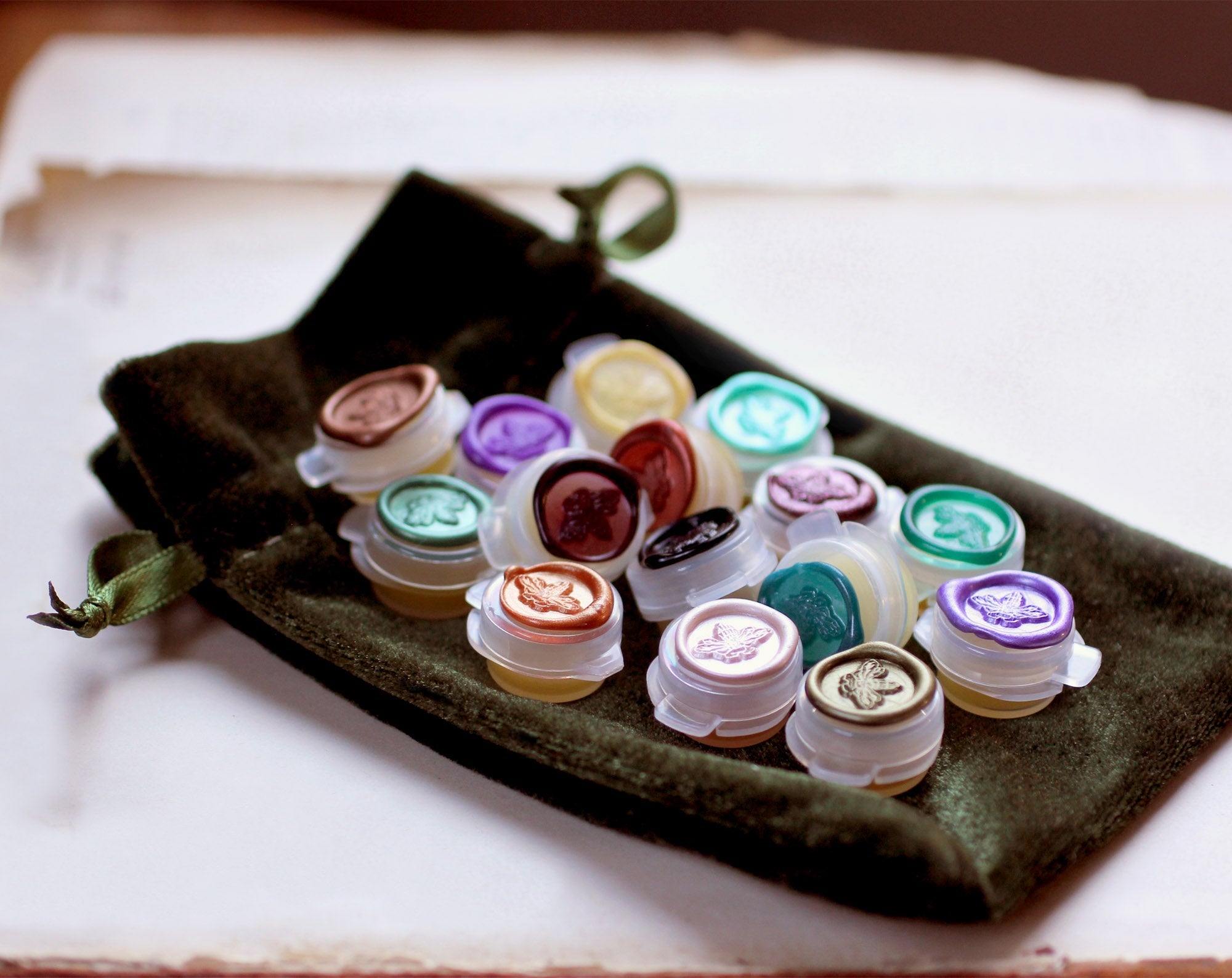 Solid Perfume Discovery Set of 21 Samples