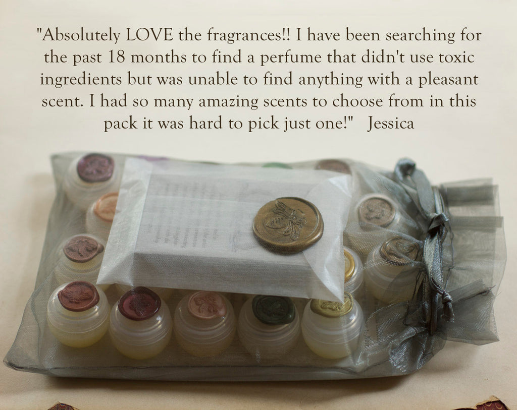 Solid Perfume Discovery Set of 21 Samples