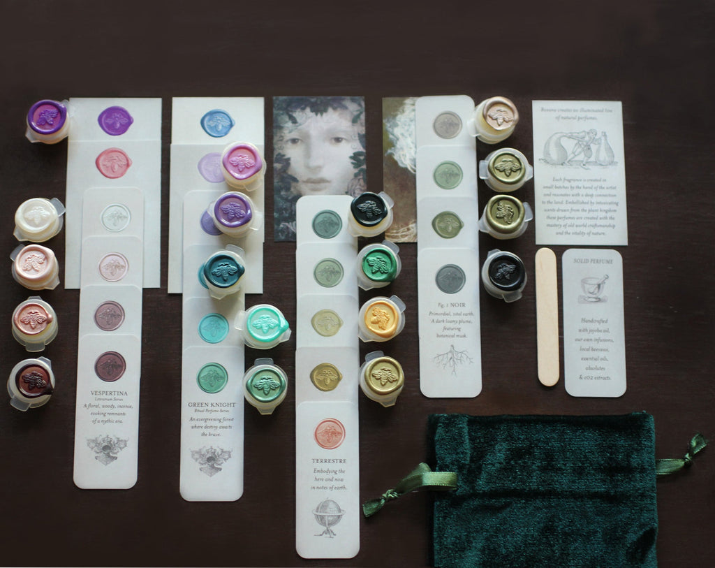 Solid Perfume Discovery Set of 21 Samples
