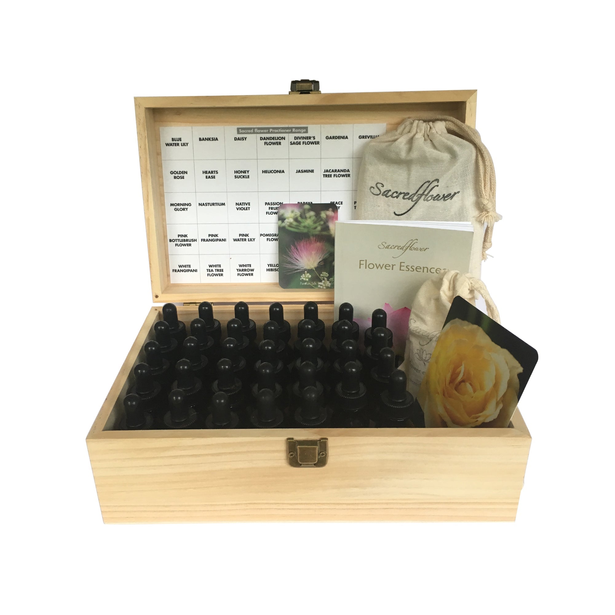 Stock flower essences for practitioner use.